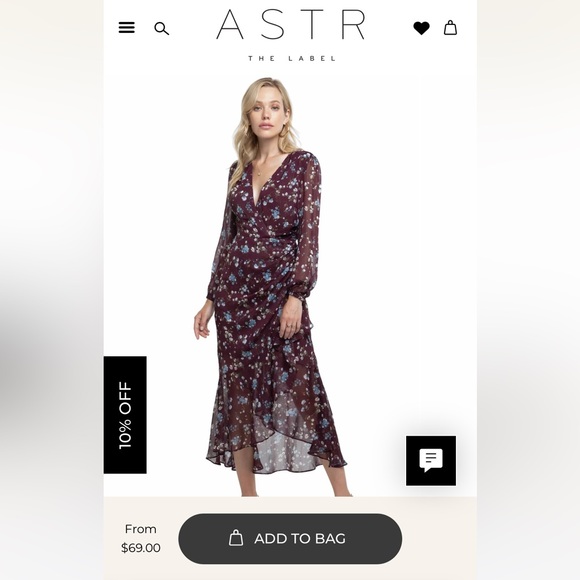 Astr Dresses & Skirts - ASTR Side Cinched Mermaid Dress